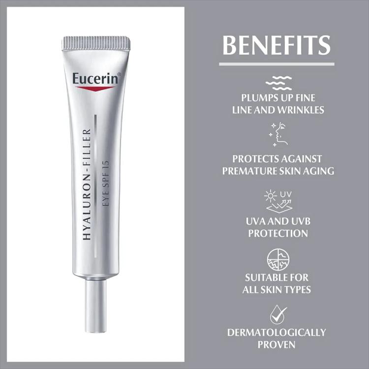 Eucerin Anti-Age Hyaluron Eye Filler - 15 ml