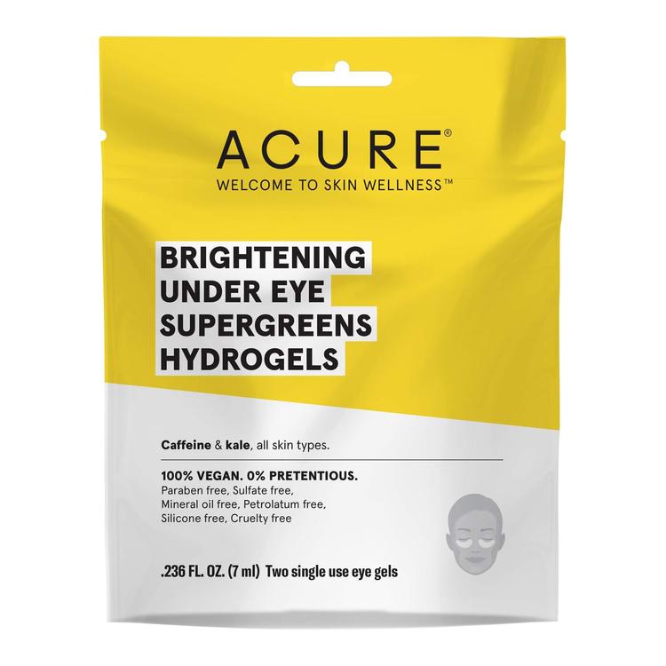 ACURE Brightening Under Eye Super Greens Hydrogels - 7 ml
